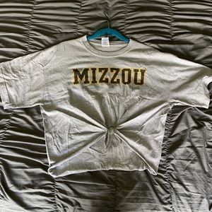 Cute & Cropped Mizzou Tee💐